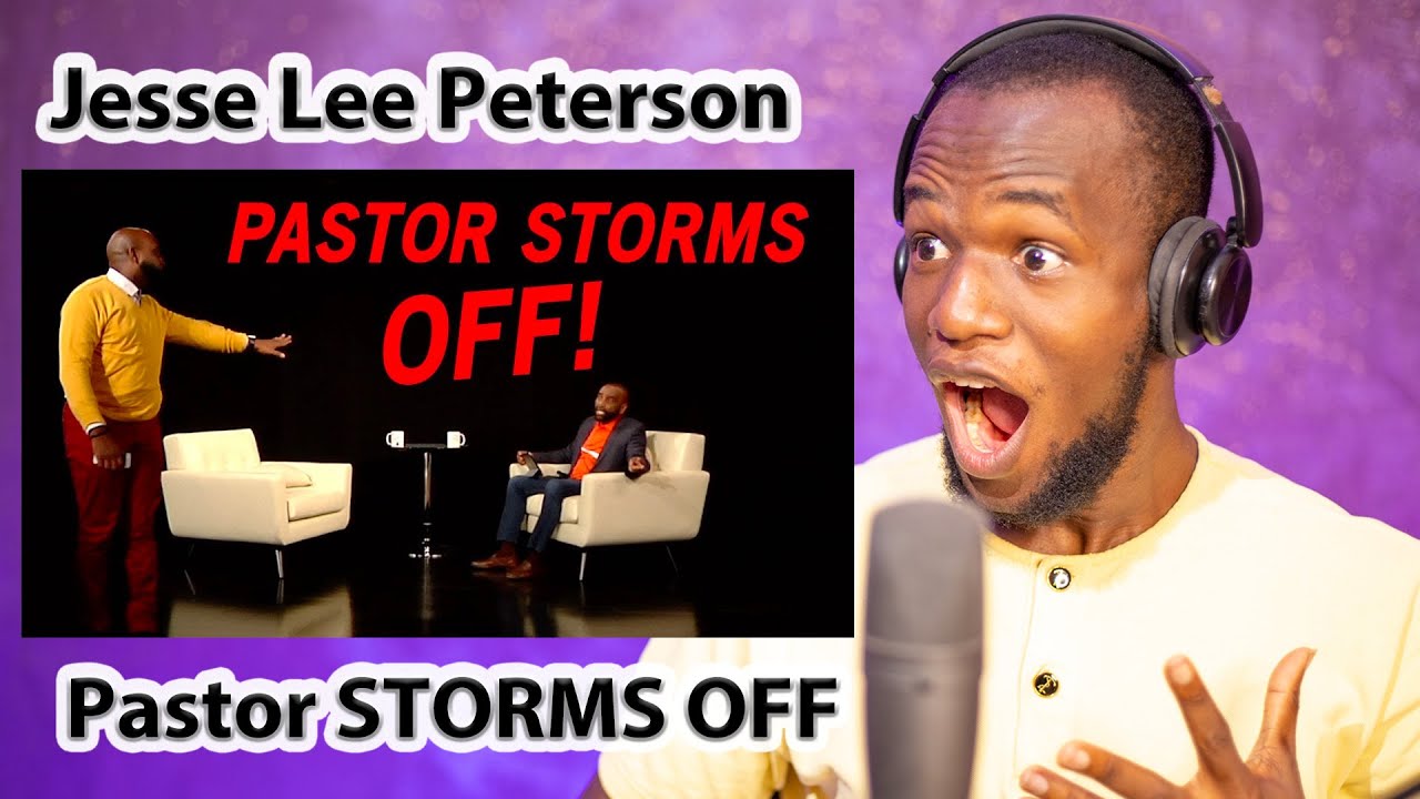 Jesse Lee Peterson TRIGGERS Gay Pastor by Asking ONE Question - YouTube