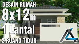 Desain Rumah 8x12 Meter Tanggapan Youtube