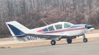 Bellanca 17-30A (N4057B) Taxiing at Brookhaven Calabro Airport 