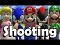 Mario Sonic At The Olympic Games Wii Shooting All Characters