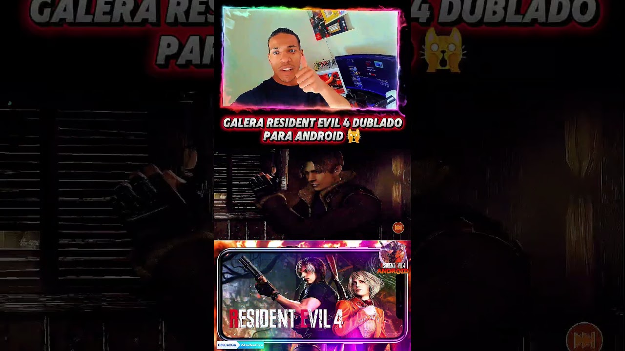 GALERA RESIDENT EVIL 4 DUBLADO PARA ANDROID 🙀