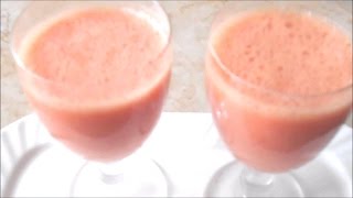 عصير الجزر و التوت  jus carotte et fraise