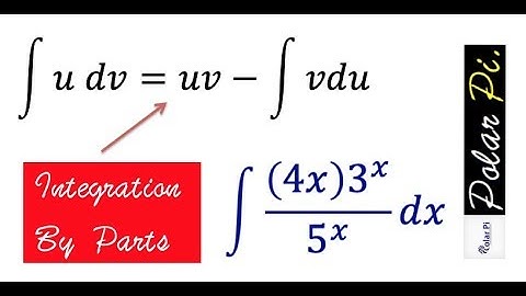 HARD Integration by Parts - Integral of (4x)(3^x)/3^x