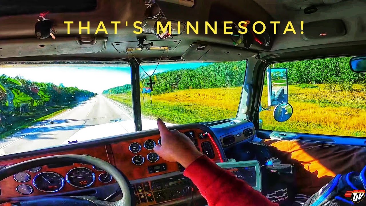 THAT'S MINNESOTA!! | My Trucking Life | #2375