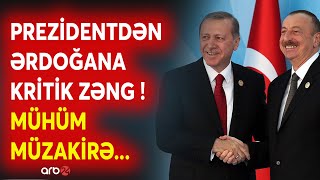: SON DQIQ! Prezident Ilham liyev rdogana ZNG ETDI - Liderlr arasinda m"uh"um m"uzakir - CANLI