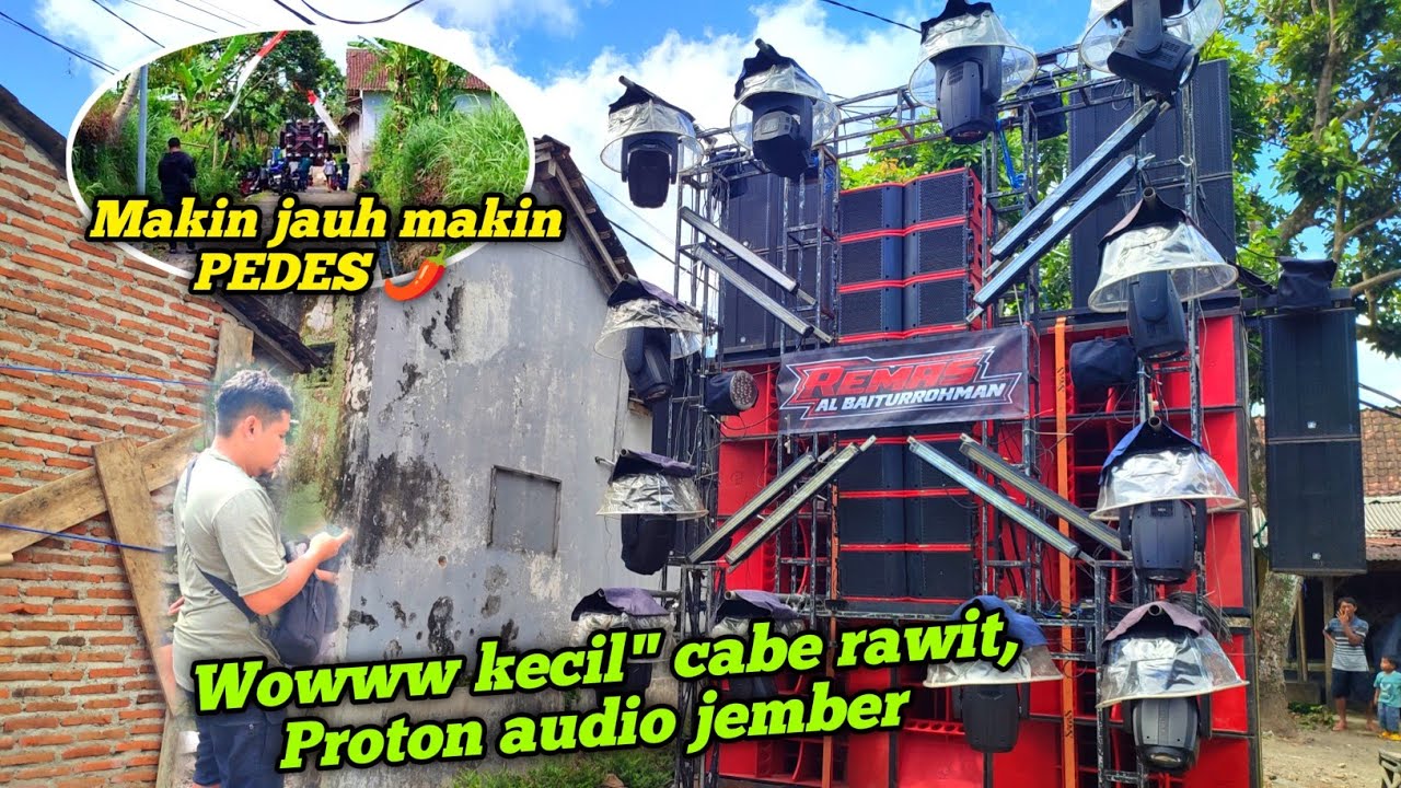 NGERI BANGET..! Suara protons sepedes cabe rawit