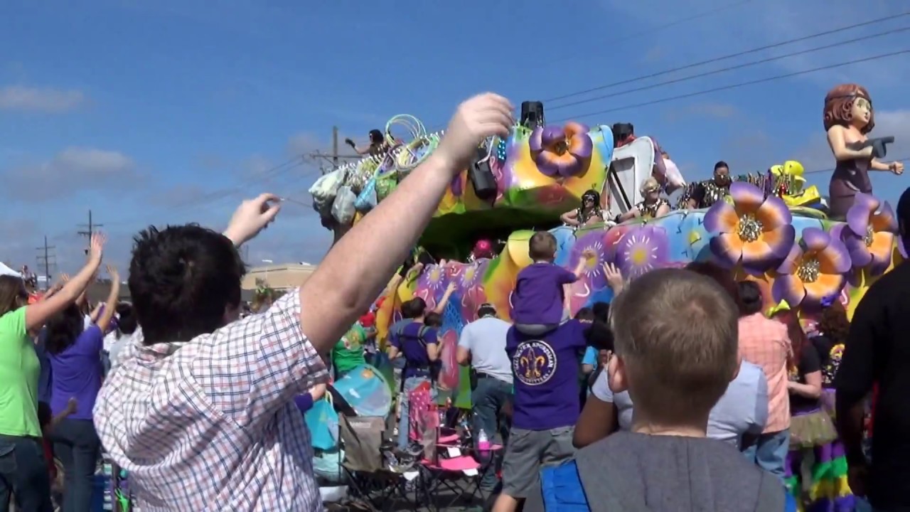Mardi Gras 2018 Houma vlog YouTube