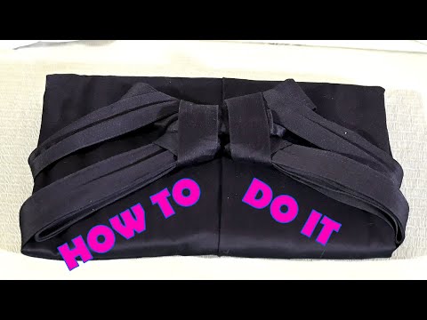 How To Fold The Hakama 袴 Aikido Virtual Dojo