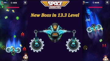 Galaxy Attack: Space Shooter | Campaign Mode | New Level 13.3 | New Boss Review | By Apache Gamers