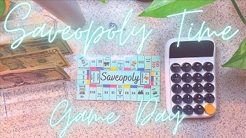 SAVEOPOLY 💸 TIME | Game Day  | Savings Challenge |🌻 SAGE WORTH 💛