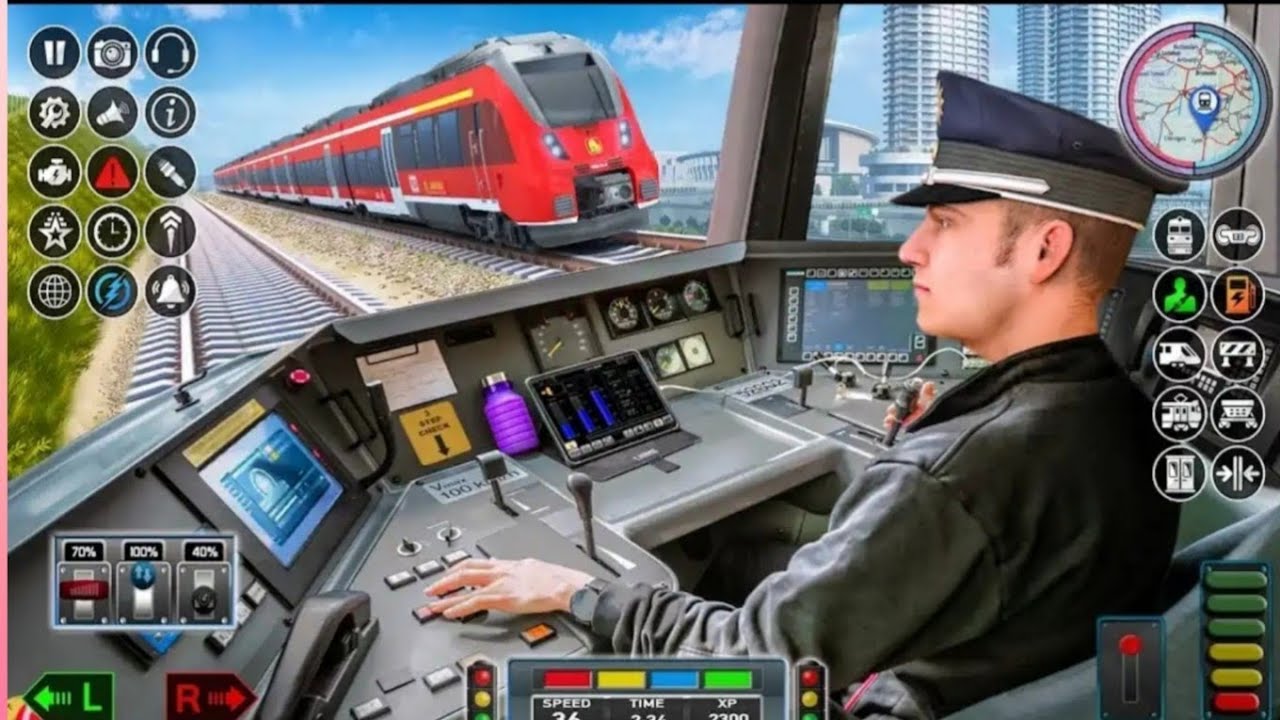 City Train Games : Train Wala Games - Androidgameplay 
