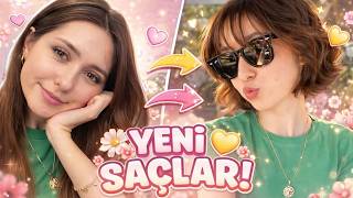 Yeni Saçlarım 💇‍♀️ Büyük Değişim | Öncesi & Sonrası