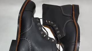 Red Wing 8084 BLACK HARNESS LEATHER