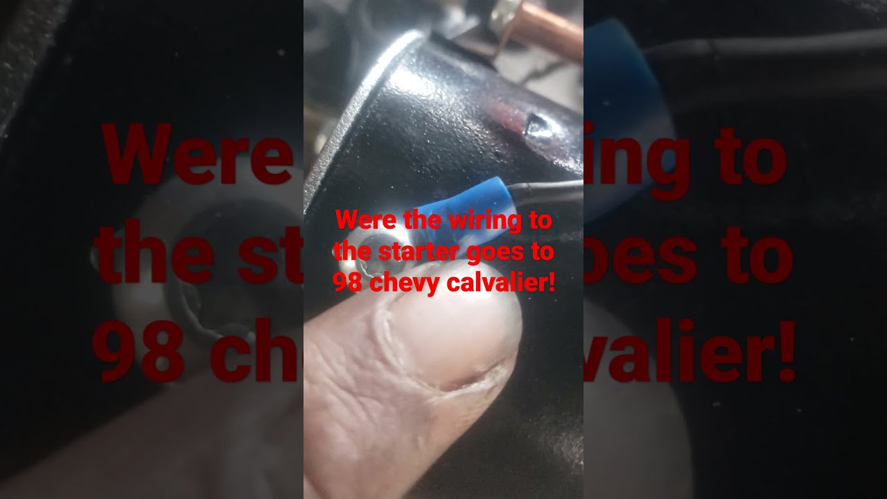 Ground wiring for 98 chevy cavalier