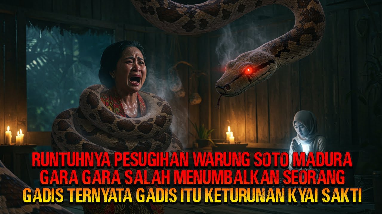 RUNTUHNYA PESUGIHAN WARUNG SOTO MADURA SALAH MENUMBALKAN SEORANG GADIS  KETURUNAN KYAI SAKTI