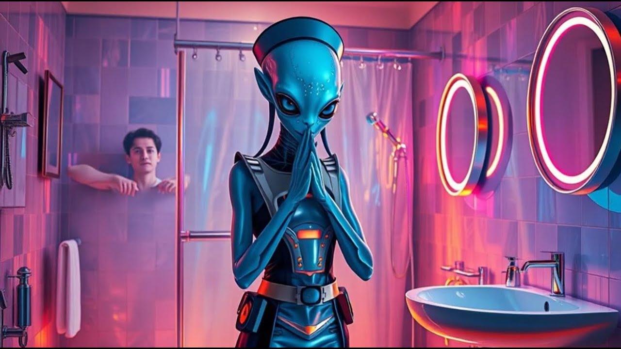 Alien Maid's Steamy Encounter With Human Man Showering | Sci Fi Story ...