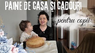 Am facut paine de casa si cadouri pentru copilasi