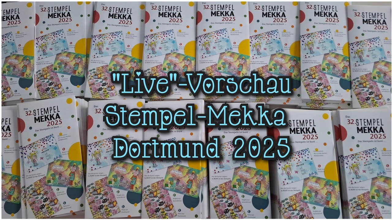 Stempel-Mekka 2025 "Teaser" - "Live"- Vorabbrundschau, Westfalenhalle Dortmund 