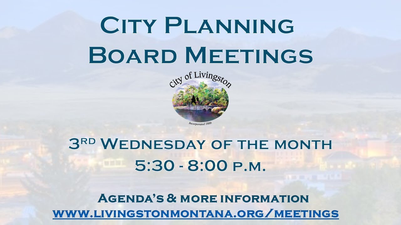 2023_04_19 Livingston Planning Board Meeting YouTube