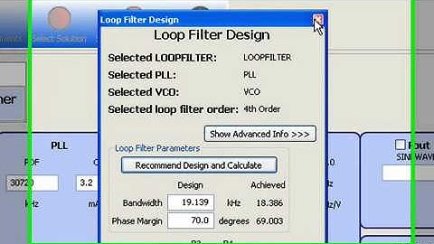 Clock Design Tool - Device Simulation
