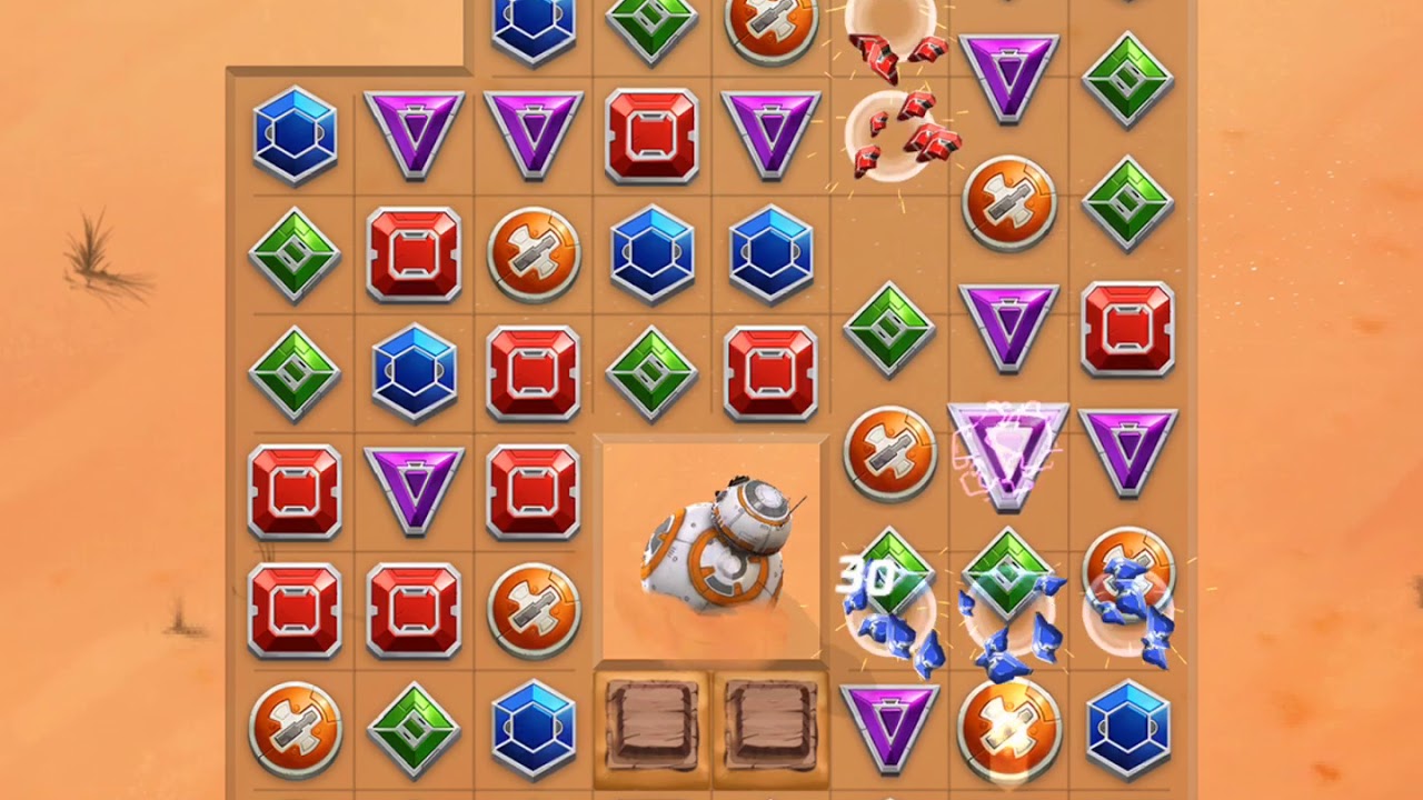WALKTHROUGH Star Wars: Puzzle Droids Level 09