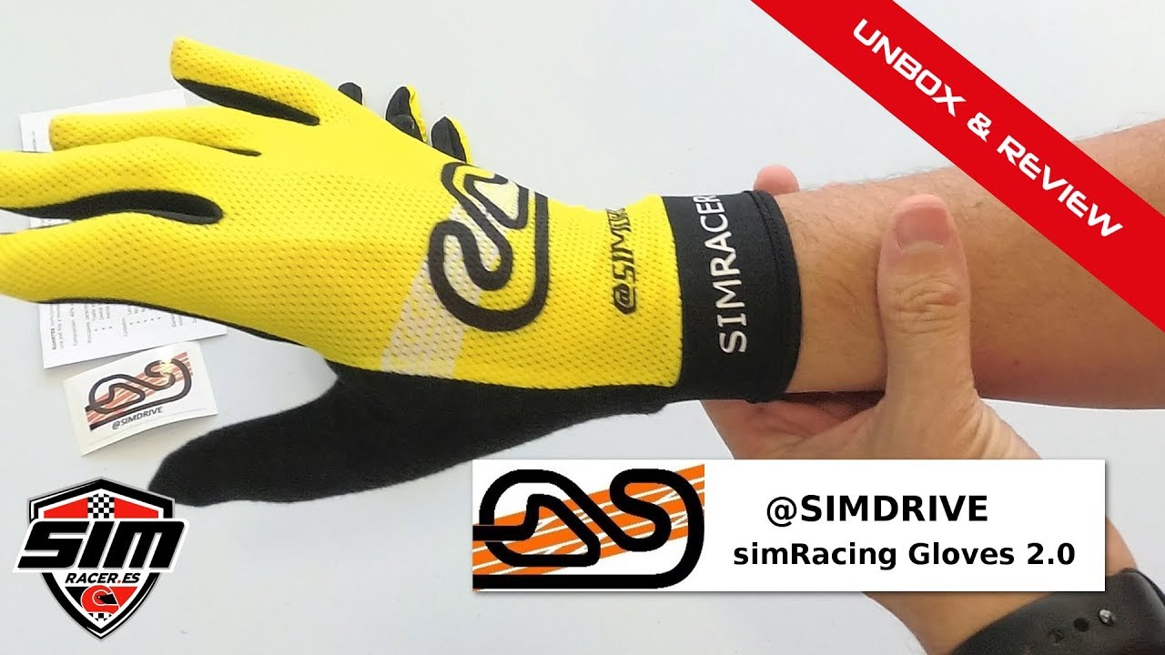 Unbox & Review inicial Guantes @SIMDRIVE 2.0 