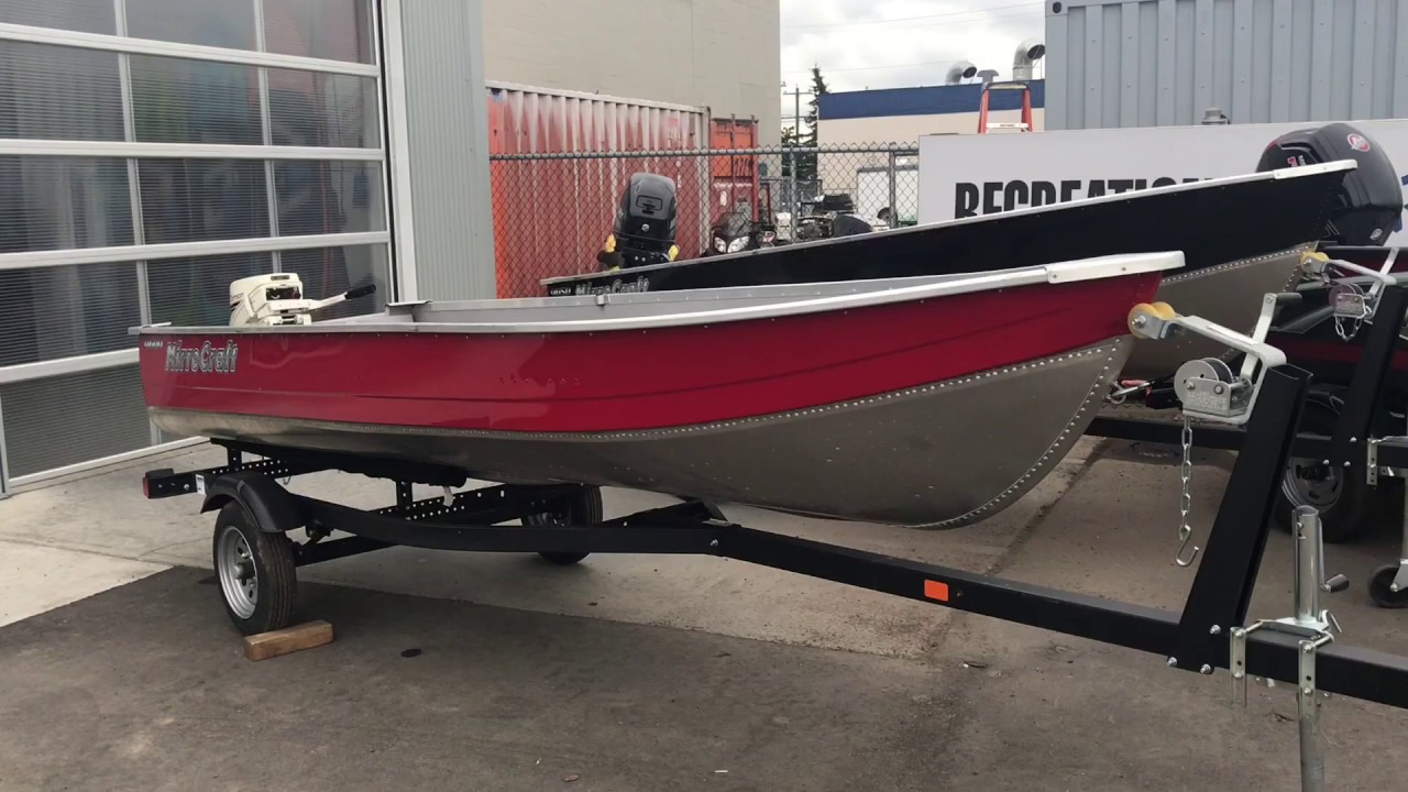 This 14’ utility boat package is assembled, washed, and ready to go! 