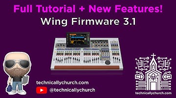 Live Walkthrough: Behringer Wing Firmware 3.1 Upgrade + New Features Explained!