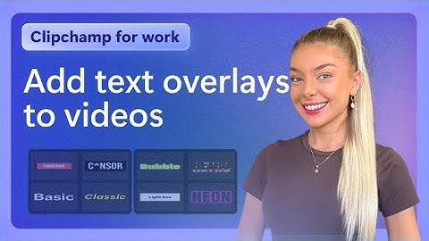 Hoe je tekstoverlays aan video