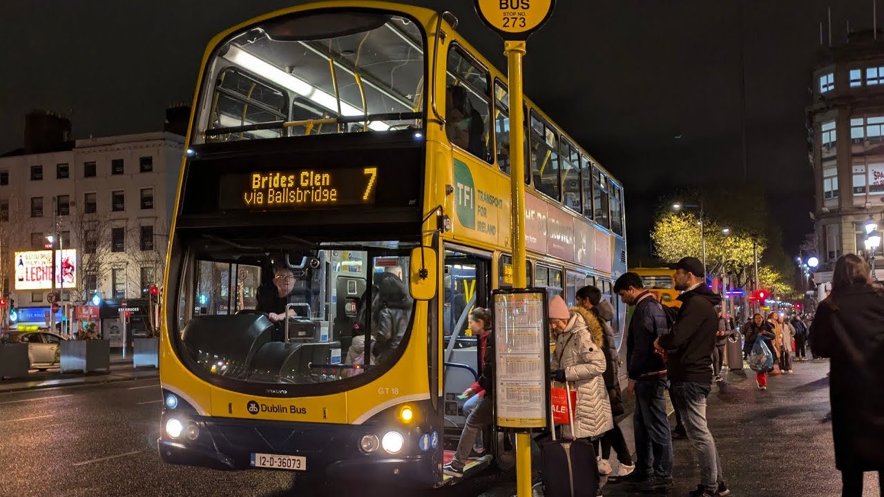 Dublin bus | 12-D-36073 | Volvo B9TL Wright Eclipse Gemini 2 | GT18 | route 7