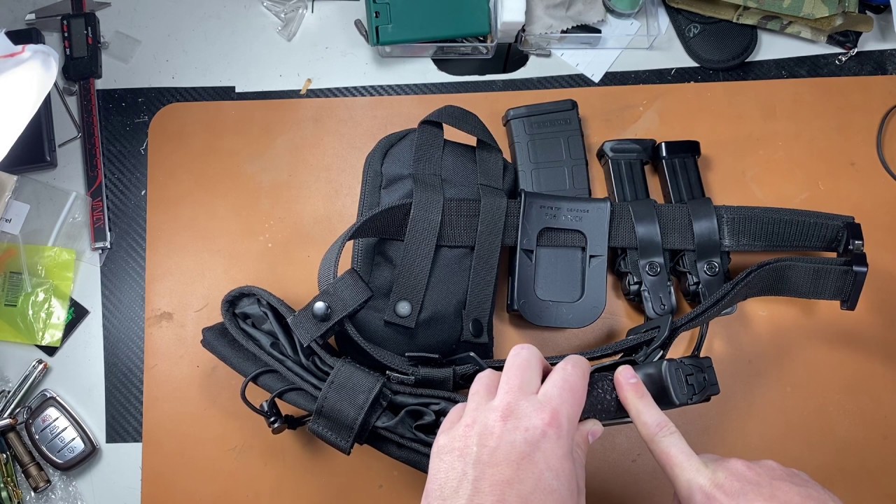 My Range Belt Set Up and some Dynamic Shooting Drills