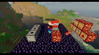 minecraft TNT shotgun tutorial (TNT Wars)