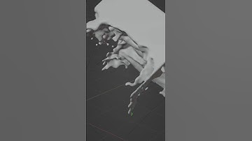 Fluid Simulation In Blender #blender #shorts #blenderanimation