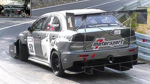 1100Hp LANCER EVO X Monster || Crazy ONBOARD New Record!!