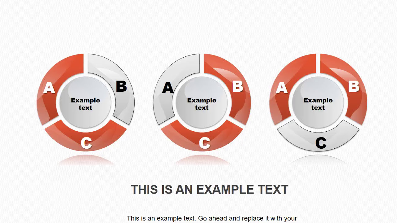 Pie Chart Collection Pie Keynote charts Template for presentation