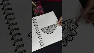 Mandala art history Day -5#mandalaart #books #flowers #leaves #reachout  #blacklove #art#colorful