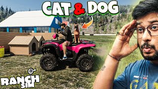 *BIGGEST* Update (DOG & CAT) - Finally Dog Save My Ranch - Ranch Simulator S2 #43