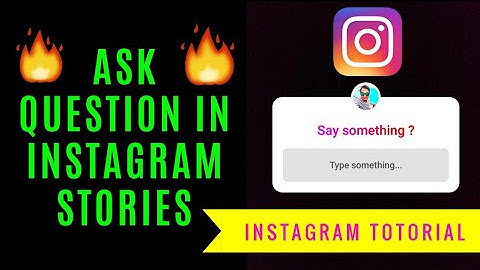 How to Ask Questions on Instagram stories | New Instagram feature 🔥🔥
