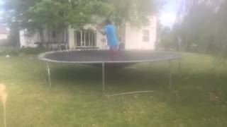 How to do a double full (backflip 720) on the trampoline