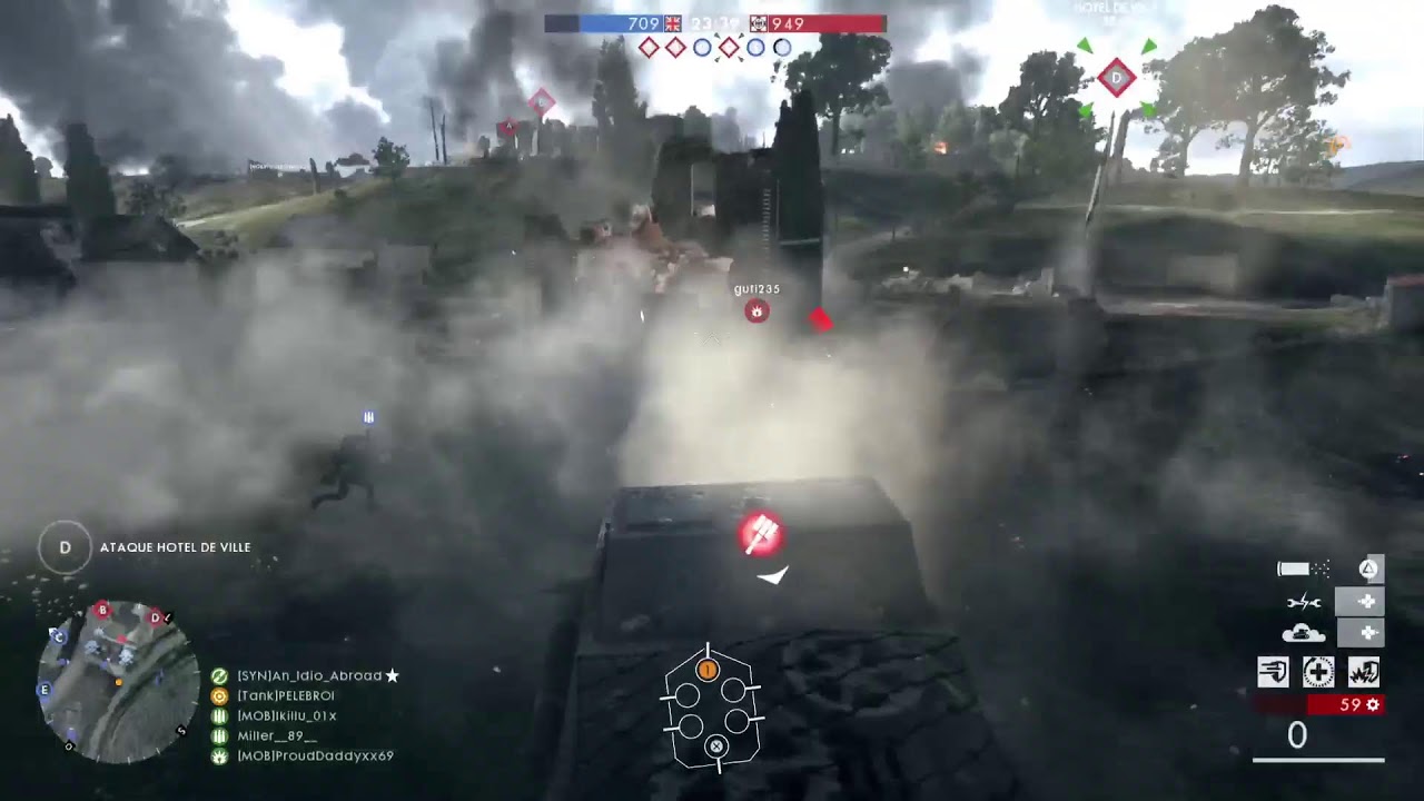 Battlefield 1- PS5- Pelebroi - 1st Tanker from Brasil ! Semper Fi