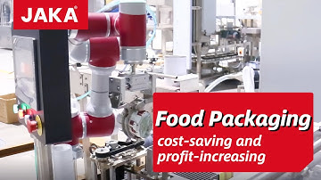 Food Packaging: 20% decrease in overall equipment cost and 30% in single action time