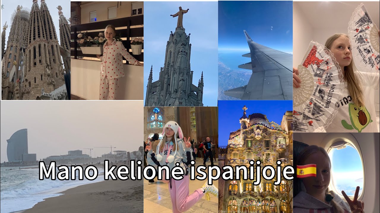 Mano vlogas apie mano kelionę į Ispaniją 2024 11-22 11-26