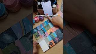 Day 29 of 30 mini painting series. 93 followers, 93 seconds to paint. Follow to give me more time!