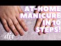 EASY AT HOME MANICURE