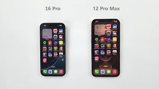 iPhone 16 Pro vs iPhone 12 Pro Max - SPEED TEST