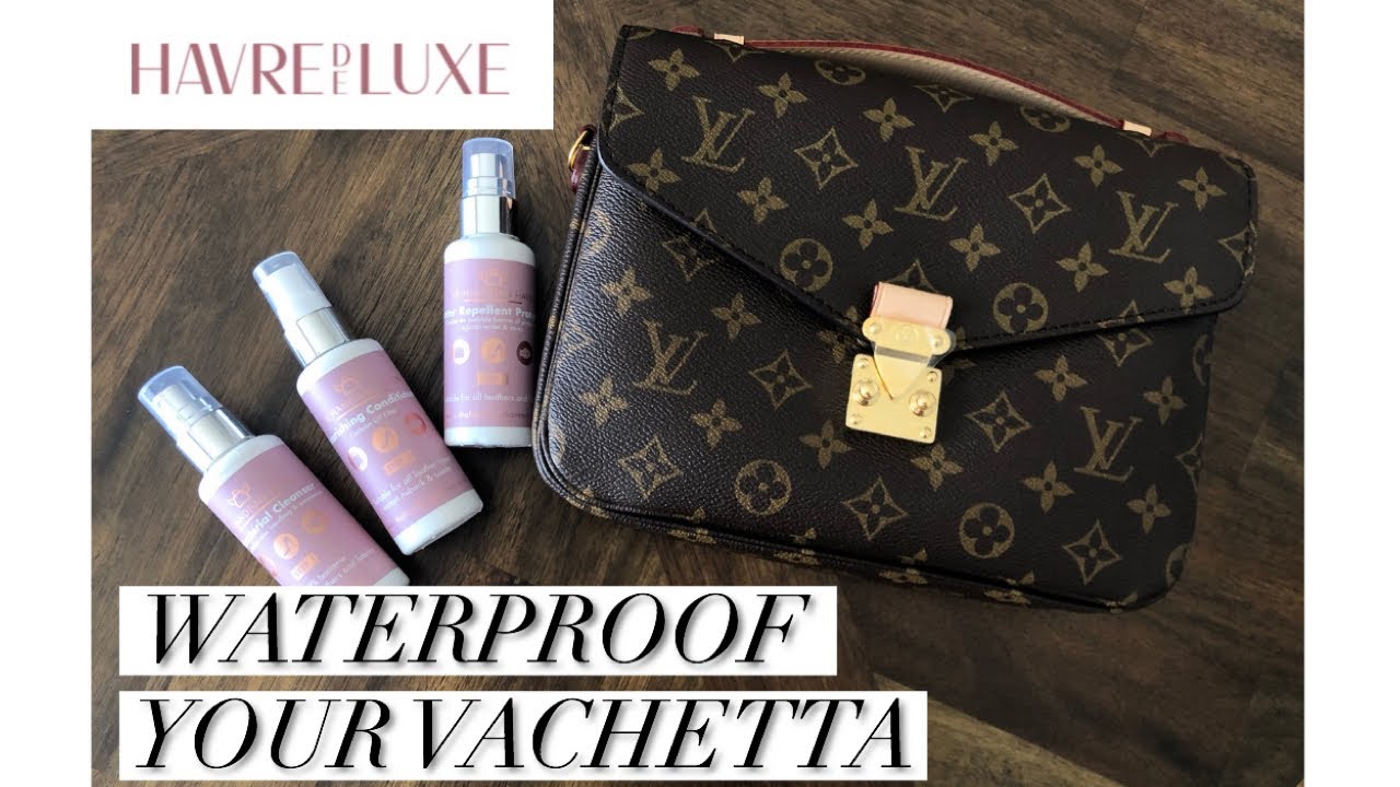 How Teresa Protected the Vachetta Leather on her Beautiful LV Croisette Bag  – Between Naps on the Porch