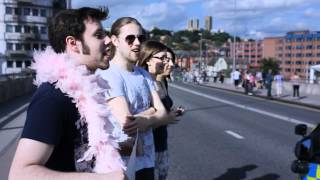 The Olympic Torch passes through Lincoln....