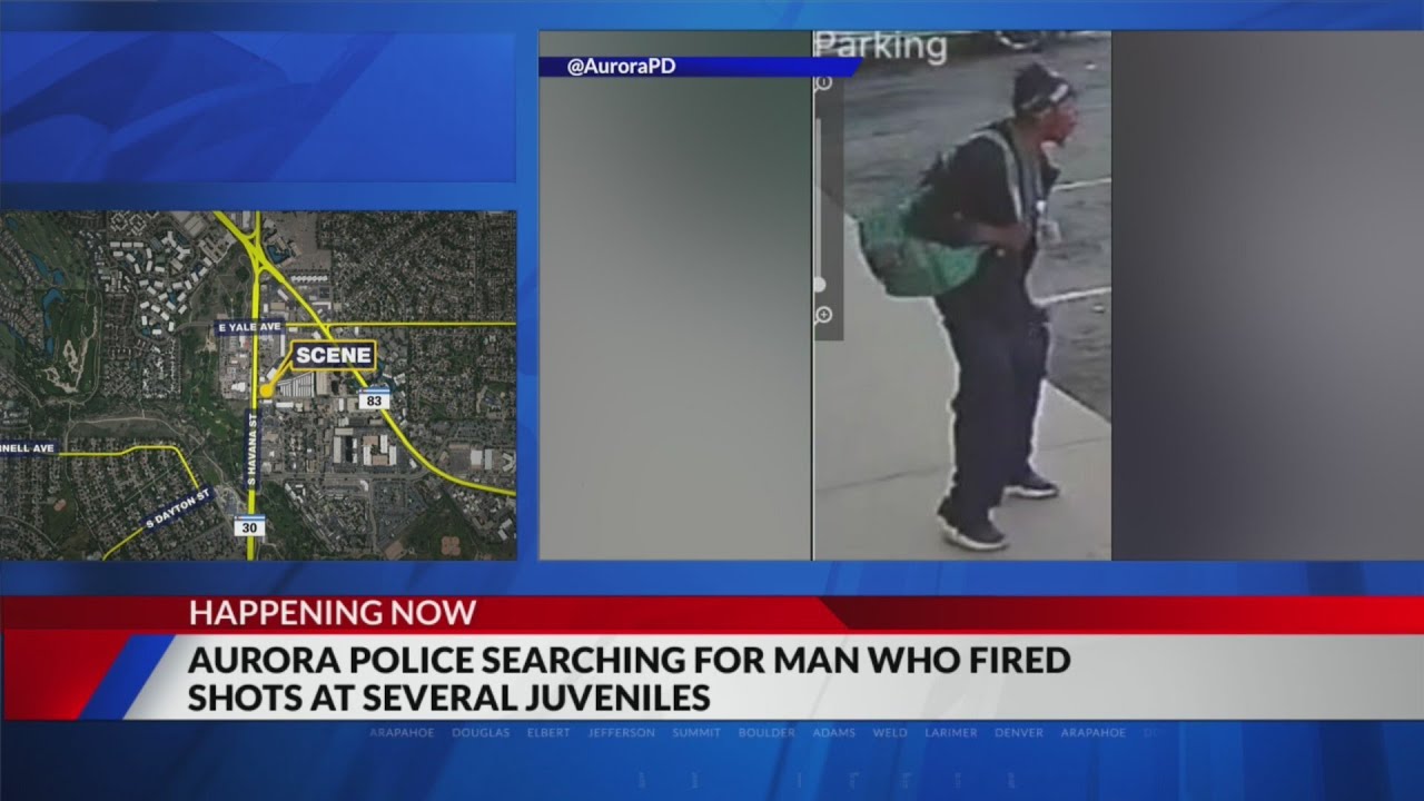 Police searching for man who allegedly fired shots at juveniles - YouTube