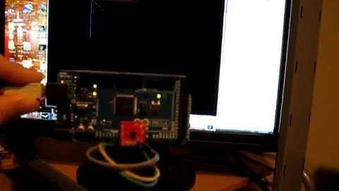 Audrino2560Rev3 and ADXL335 Demo