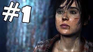 Beyond Two Souls Walkthrough Part 1 Gameplay Lets Play Playthrough Experiment and Hunted Demo screenshot 3